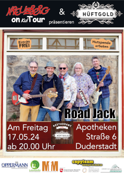 Road Jack *live* im Hüftgold (Veranstaltung des Kreuzberg on KulTour e.V.)